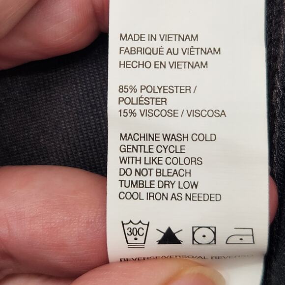 NWT Van Heusen Gray Straight Fit Pants Men's Trouser Slacks 36X32 - Picture 2 of 9